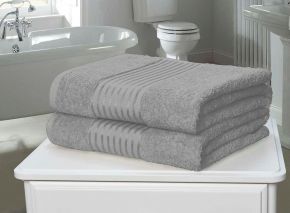 2 Piece 100% Cotton 500gsm Windsor Towel Set