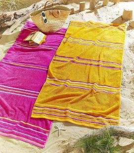 Catherine Lansfield Rainbow Pair Beach Towels