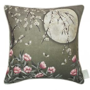 The Chateau Moonlight Filled Cushion Moss Green