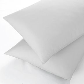 Egyptian Cotton Percale Housewife Pillowcase Pair